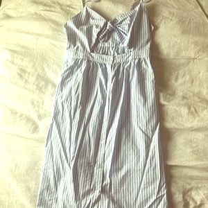 Stripped summer dress